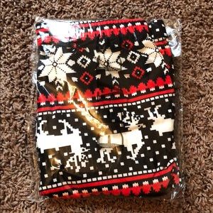 NWT holiday leggings size OS
